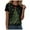 Green, variant on Drie Loose Fit Crewneck Short Sleeve Tops Fall Casual Blouse 2025 Basic Tee Beach Christmas Early Fall Fashion Green,L