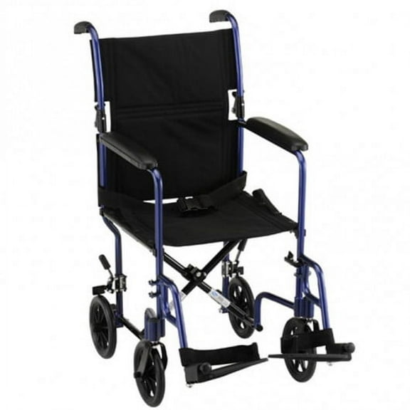 Nova 17" Medical Lightweight Transport Chair