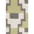 thumbnail image 5 of Hand-Woven Contemporary Flatweave Rug 7'9x10'6 Green/ Grey/ White, 5 of 5