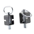 thumbnail image 3 of Luzkey Spring Latch Assembly Spring Loaded Bolt Practical Professional Protable Sturdy Multifunctional with Plain Tube Trailer Latch 2 pieces, 3 of 8