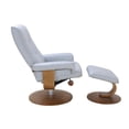 thumbnail image 4 of Starline Designs LLC Scandinavian / European-styled recliner and ottoman, 4 of 5