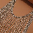 thumbnail image 4 of Girl Leg Chain Sexy Dangle Multi Layer Thigh Chains Silver Color Body Chain Festival Rave Body Supplies for Women Girls, 4 of 4