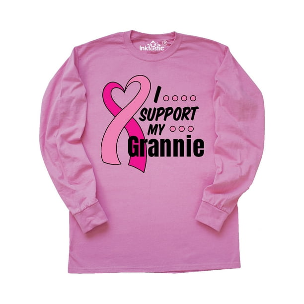 INKtastic - Breast Cancer Awareness I Support My Grannie Pink Ribbon ...