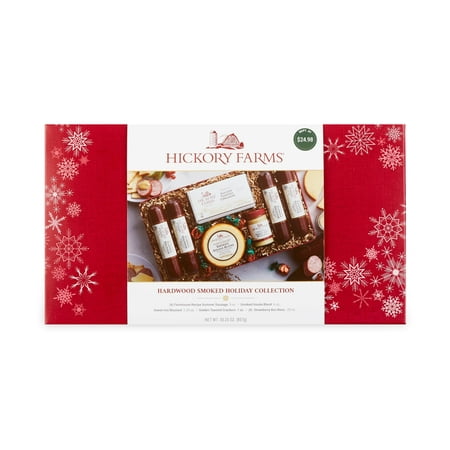 Food Gift Packaging - Hickory Farms Hardwood Smoked Holiday Collection Variety Pack 30.25 oz. Box