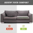 thumbnail image 4 of AK TRADING CO. Furniture Seat Support - High-Density 1.8 Density 44-ILD - Charcoal Foam Couch Sofa Cushion Support Cushion Sag Repair Replacement for Sofa Couch Loveseat Chair 20" x 20" 2pack, 4 of 4