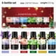 thumbnail image 1 of Set navideño de aceites esenciales de aromaterapia solubles en agua, aceites esenciales de aromaterapia para ambientar, 60 ml de agua aromática., 1 of 6