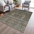 thumbnail image 6 of Dalyn Rugs Machine Washable Indoor/Outdoor Chantille Pewter 2'6" x 3'10" Rug, 6 of 9