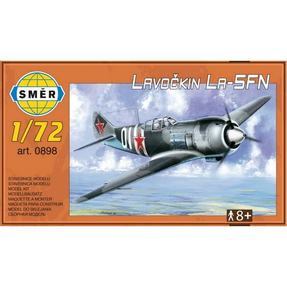 Lavochkin La 5FN, Russian WW2 fighter (1/72 model kit)