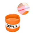 thumbnail image 4 of Uxcell Elastic Captain's Armband  Soccer Team Training Arm Band Orange, 4 of 7