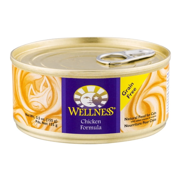 Wellness Natural Food For Cats Chicken, 5.5 OZ