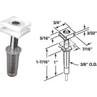 Prime-Line Products N 6705 Bi-Fold Door Top Guide, Nylon,(Pack of 2)