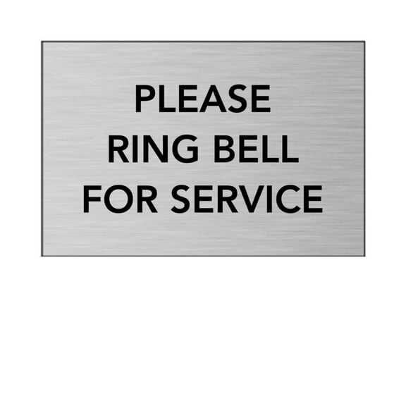 Please Ring Bell For Service