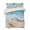 Brown Teal, variant on Quilts King Size, Teal Coastal Soft Comforter Bedding Set for Bed, Summer Beach Starfish Nautical Seaside Lightweight Quilted Bedspread with Pillow Cover(2 Pieces) for All Season, 96x106 Inch