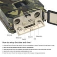 thumbnail image 3 of 1080P 12MP Digital Waterproof Hunting Trail Camera Infrared Night Vision Scouting Camera or Wildlife Hunting Monitoring and Farm Security, 3 of 7