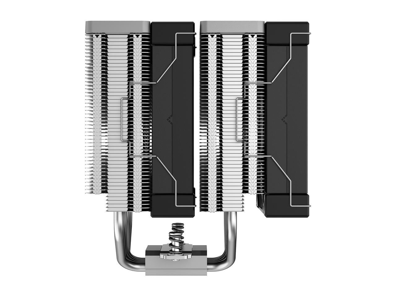 DeepCool AK620 ZERO DARK High-Performance CPU Cooler; Dual-Tower Design; 2x  120mm Fluid Dynamic Bearing Fans; 6 Copper Heat - Micro Center