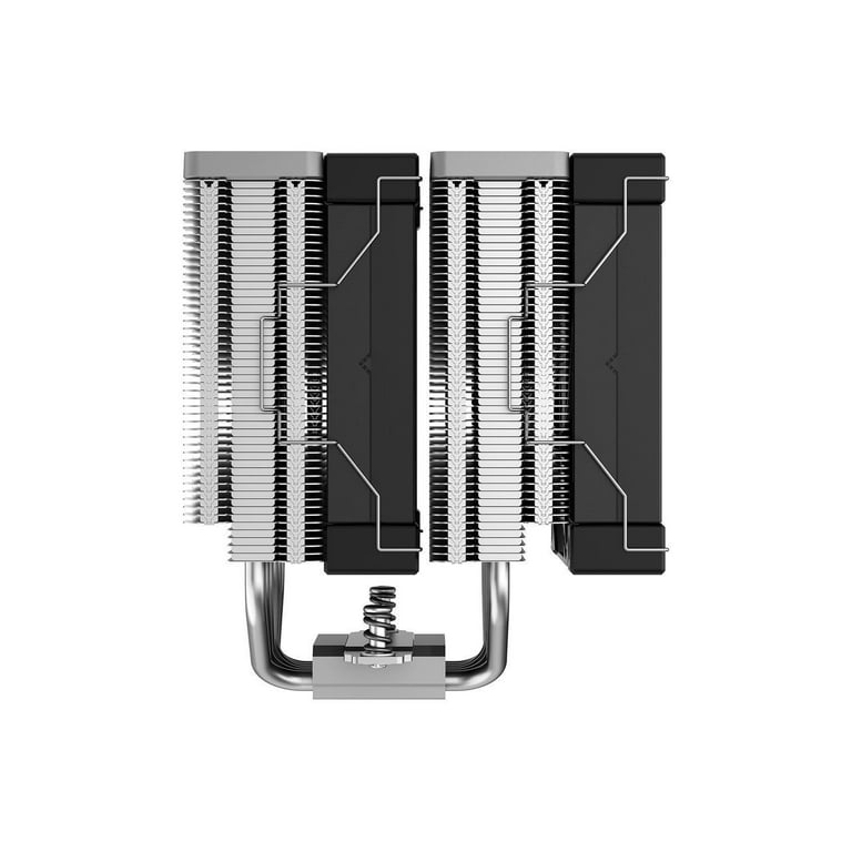 DeepCool AK620 High-Performance CPU Cooler, Dual-Tower Design, 2x 120mm  Fluid Dynamic Bearing Fans, 6 Copper Heat Pipes, 260W Heat Dissipation,  Black. 