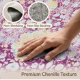 thumbnail image 6 of ODIKA Bathtub Vintage Loofah Distressed Spotted Petal Backing for Dining Room, Large Office, Lounge, Non-Slip Chair-Friendly, 6 of 7