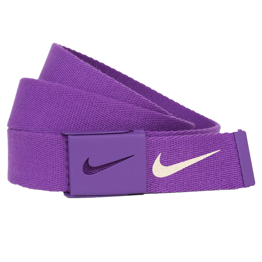 purple nike belt