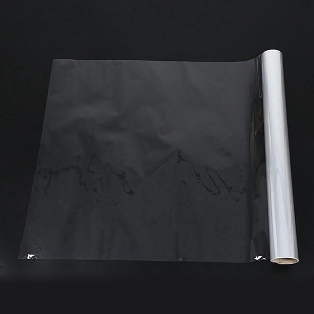 2pcs 50CM×20M Cellophane Roll Film Plain Clear Thick Florist Hamper Gift Wrap Craft