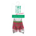 thumbnail image 3 of Two Left Feet 'Knit Wit' Christmas Trees Men's Trunk Boxer Brief Underwear., 3 of 3