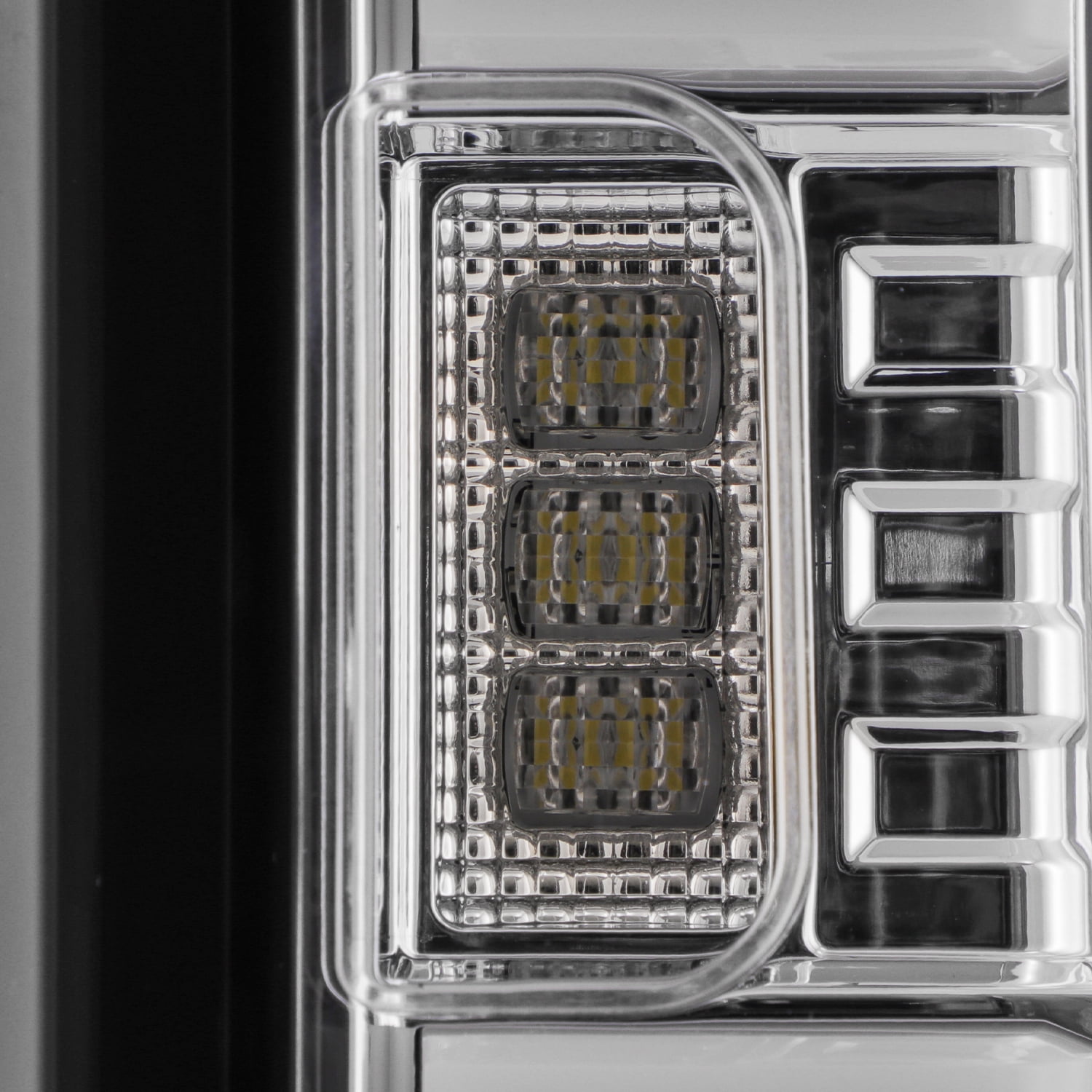 AKKON - Fits 2019-2022 Chevy Silverado 1500 | 2021 2500HD/3500HD New [Halogen Type] Chrome Tail Light Brake Lamp Pair Left+Right