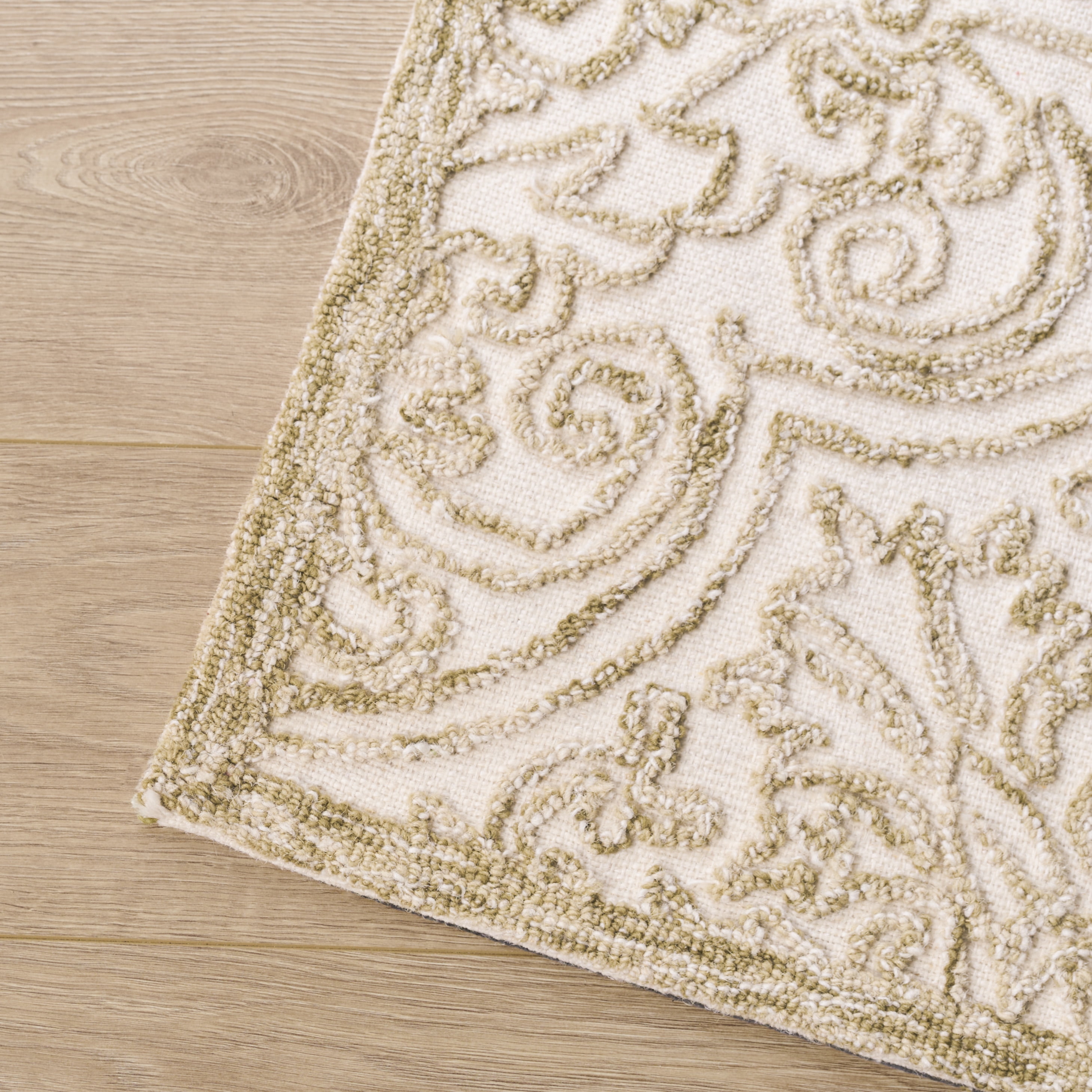 Safavieh Martha Stewart Trace Justina Floral Area Rug, Ivory/Sage, 8' x 10'