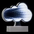 thumbnail image 5 of Northlight LED Lighted 3D Cloud Infinity Mirror - 7.25", 5 of 7