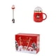 thumbnail image 2 of Originality Mug Christmas Ceramic Cup With Lid Spoon Office Large Capacity Drinking Cup Christmas Gift 400ml, 2 of 9