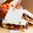 thumbnail image 2 of 200Pcs Kraft Paper Shredded Cake Fried Food Packaging Bags Oil-proof Food Containers, 2 of 9