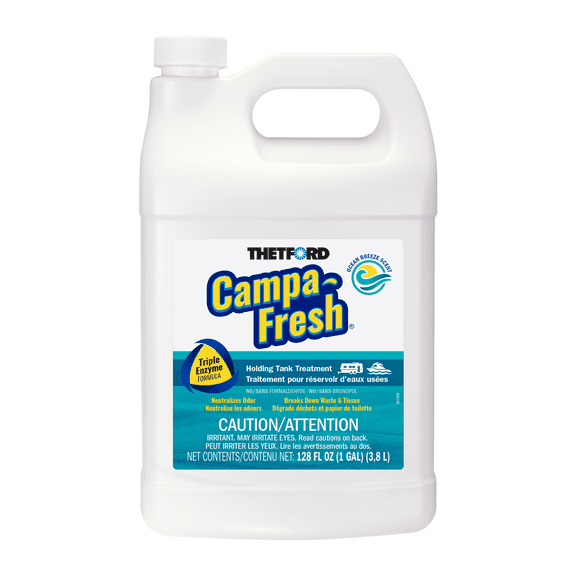 Thetford Campa-Fresh® Ocean Breeze RV and Marine Holding Tank Treatment, 128-Oz Liquid (96706)