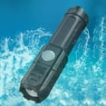 thumbnail image 1 of USB Rechargeable Flashlight Telescopic Zoom Glare Flashlight Telescopic Zooms Light  Usb Charging 18650 Portable Flashlight Torch For Camping  A, 1 of 7