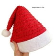 thumbnail image 4 of PatungKu Warm Plush Santa Hats Adjustable Comfortable Hats Unisex Christmas Holiday Wear for Holiday Parties and Gatherings, 4 of 9