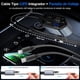 thumbnail image 4 of Cargador para Auto Lostrain Negro Carga Rápida 120W con Cables Retráctiles y Puertos USB para Androi, 4 of 7
