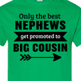 thumbnail image 4 of Inktastic Only the Best Nephews Get Promoted to Big Cousin T-Shirt, 4 of 5