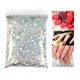 thumbnail image 5 of 1 bolsa de 50 lentejuelas de brillo de uñas mixtas Paillette Sparkly 3D Manicure Nail Art Decor Plata Colcomx lentejuelas de brillo de uñas, 5 of 8