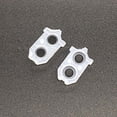 thumbnail image 1 of 1 Pair Silicone Conductive L1 R1 L2 R2 Buttons Rubber Pads for Sony PlayStation 4 PS4 1200 Replacement, 1 of 5