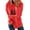 Watermelon Red, variant on Fiaer Christmas Hoodie for Women Funny Graphic Hooded Sweatshirts Long Sleeve Plus Size V Neck Drawstring Holiday Tops with Pockets Watermelon Red XL