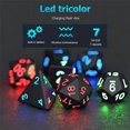thumbnail image 3 of Electronic Dices USB Rechargeable Luminous Dices Glow DND Dices, 3 of 5
