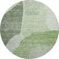 thumbnail image 2 of Addison Rugs Mayfield Washable Transitional Abstract Aloe Round Rug, 8' x 8', 2 of 5