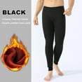 thumbnail image 2 of JIKNTTR Men's Thermal Pants Autumn Winter Plus Size Underwear Bottom Long Johns Base Layer Leggings Knee Lined Underwear Trousers Thermal Underwear Bottoms, 2 of 5