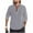Gray-04, variant on Rvwovn Men's Long Sleeve Henley Shirt, Lightweight Breathable Linen-Cotton Blend Top for Summer Vacation Outfits