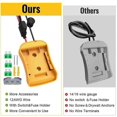 thumbnail image 5 of Power Wheel Adapter for Dewalt 20V Battery, with Fuse, Wire Terminals, 5 of 5