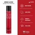 thumbnail image 4 of SexyHair Big Spray &amp; Stay Spray de Fijación Intensa, 300 ml | Fijación extrema y brillo | Resistencia a la humedad hasta 72 h | Todo tipo de cabello, 4 of 6