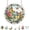 Butterfly & Flower, variant on SENLINK Acrylic Jigsaw Puzzle Suncatcher, Cat Design, Window Hanging Suncatcher, DIY Craft Puzzle Kit, Housewarming Gift