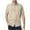 Khaki, variant on Besolor Mens Short Sleeve Button down Shirts Casual Summer Beach Wedding Shirt Collared Cotton Linen Dress Shirts