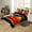 Black Orange, variant on Erosebridal Parachute Duvet Cover Toddler, Extreme sports Bedding Sets Toddler Size, Boys Adults, 2-Piece（No Comforter）