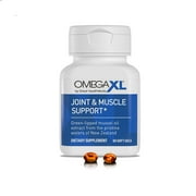 OmegaXL Joint Health Capsules 60 Capsules, Highly Effective omega-3 Supplementation for Joint and Muscle Health Support