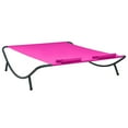 thumbnail image 3 of vidaXL Lit de Salon Extérieur Tissu Rose, 3 of 5