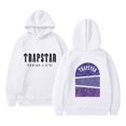 thumbnail image 1 of Hauts pour Femmes Trapstar Chandails à Capuchon pour Femmes Chandails Graphiques à Manches Longues Amples Trapstar Chandails à Enfiler Style Rue Hip-hop Chandails pour Femmes Chemises (Blanc, 3TG), 1 of 2