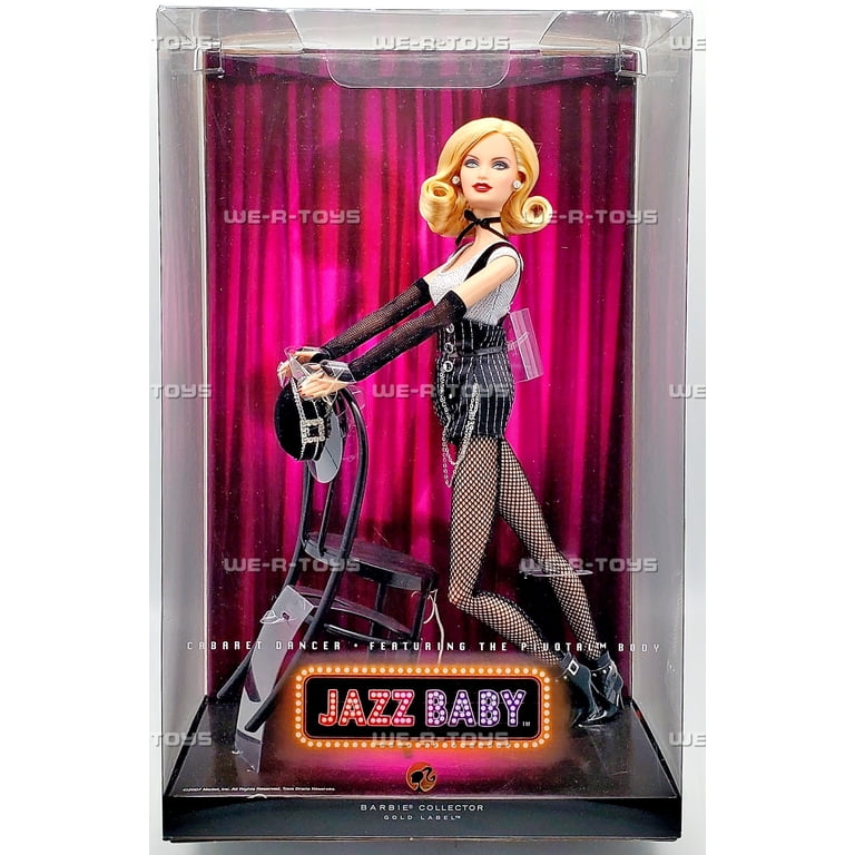 Barbie Jazz Baby Cabaret Dancer Blonde 2007 Mattel L6249 - Walmart.com